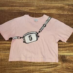 Marc Jacobs Snapshot Camera Bag short sleeve Tshirt Size 10